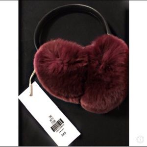 Etcetera Witty Rex rabbit fur gloves